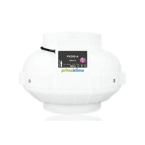 Rohrventilator 1-Speed 200mm 800m³/h