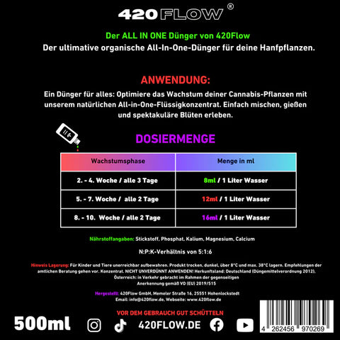 420Flow Organischer Dünger