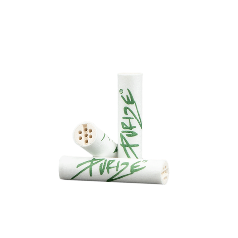 Purize Aktivkohlefilter - Xtra Slim Size - 50 Stück - Weiß