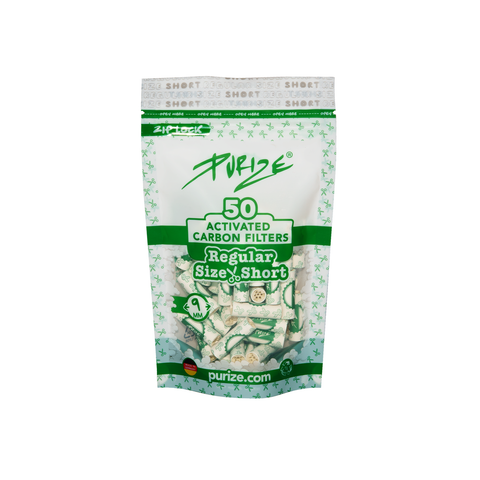 Purize Aktivkohlefilter - Regular Size Short - 50 Stück