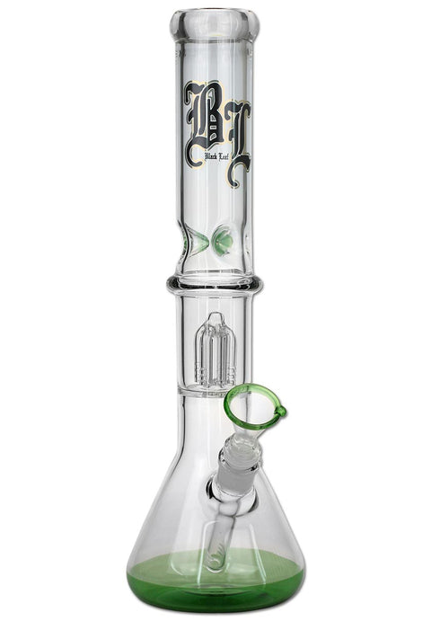 Black Leaf - 4-Arm Perkolatorbong - Grün