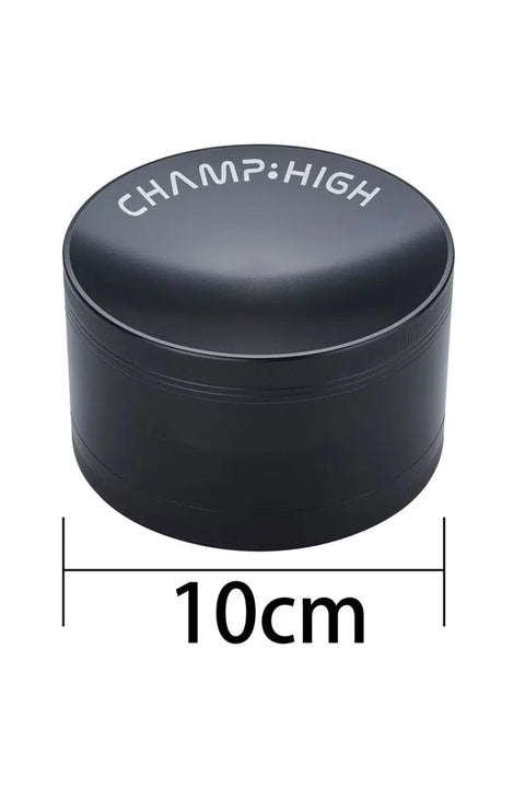 Grinder XXL - 4 Lagig - Schwarz - Curved