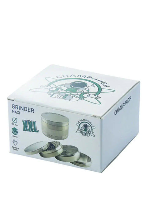 Grinder XXL - 4 Lagig - Silber