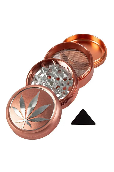Grinder - 4-Lagig - Rosé / Silber - The Orange Spot