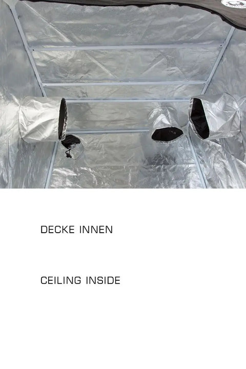 Growbox Heisenberg "L" - 100x100x200cm - Pflanzzelt