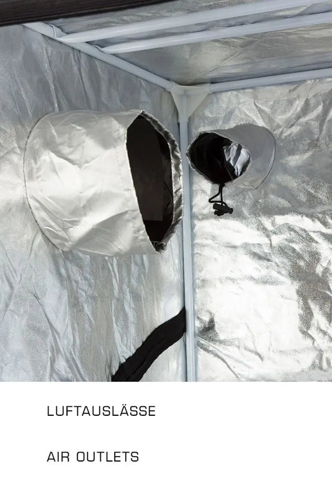 Growbox Heisenberg "L" - 100x100x200cm - Pflanzzelt