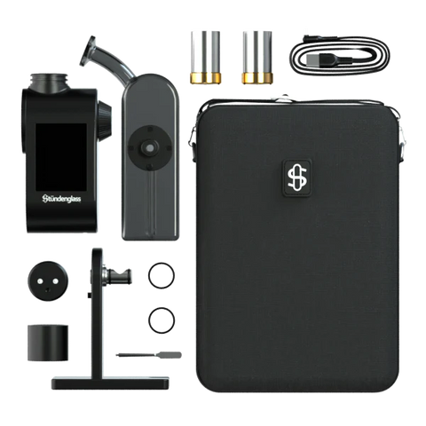 Stündenglass - Modül + Dok Deluxe Travel Set | Graues Glas
