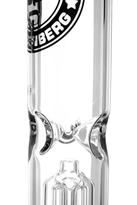HNBG Puncher Illusion Double Perc - Glasbong Wasserpfeife