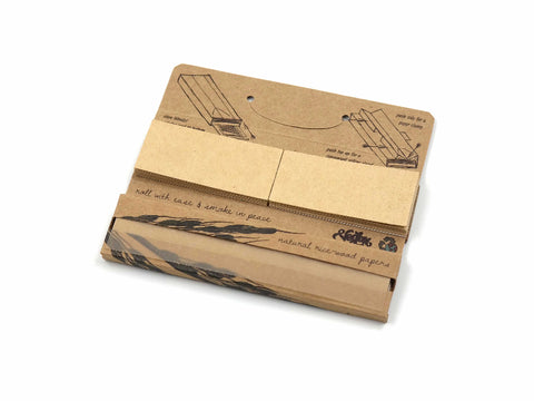 Woodzl Hemp Supreme - King Size Slim-Papers mit Tips & Drehunterlage