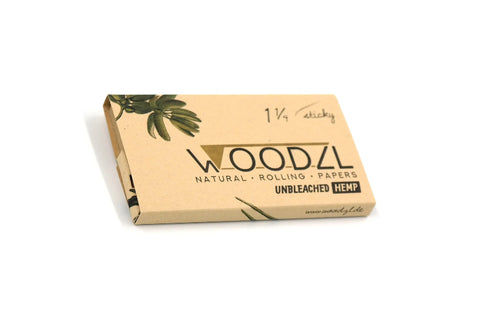 Woodzl 1 1/4 Queen Size Papers – Hanf-Papers mit Tips & Paperclamp