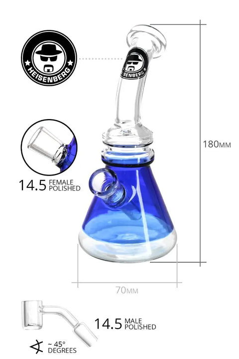 HNBG Buddy Oil Rig 14.5 - Glasbong Wasserpfeife