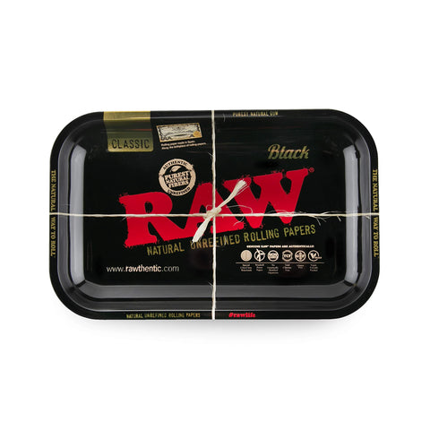 Rolling Tray Small - RAW Black