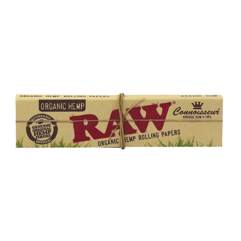RAW Organic - King Size Slim Papers mit Tips