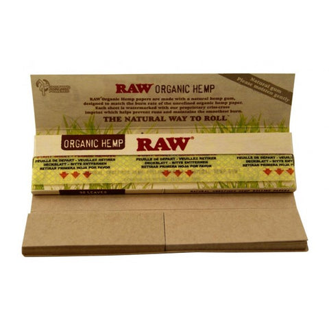 RAW Organic - King Size Slim Papers mit Tips
