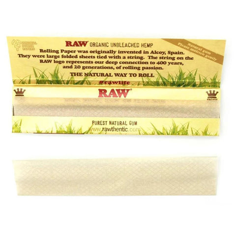 RAW Organic - King Size Slim Papers