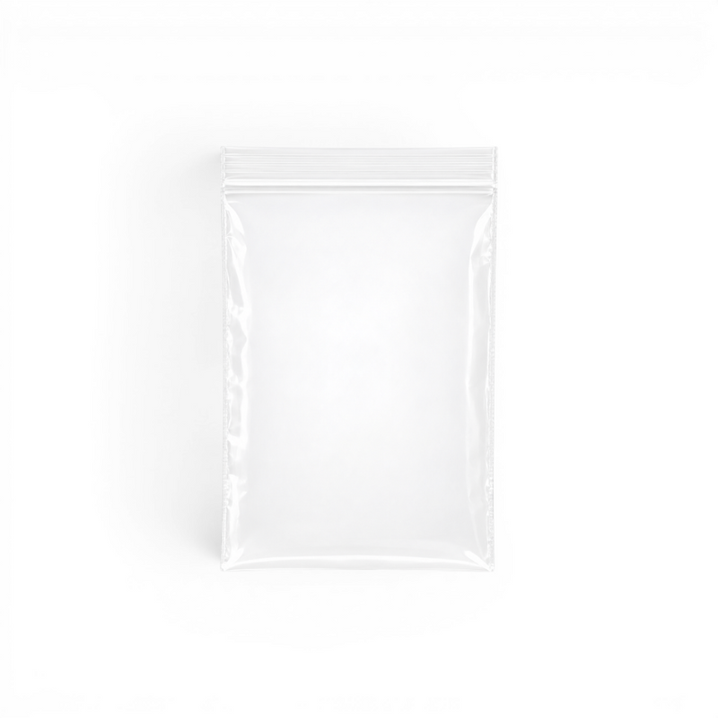 100 transparente Druckverschlussbeutel 10 × 15 cm