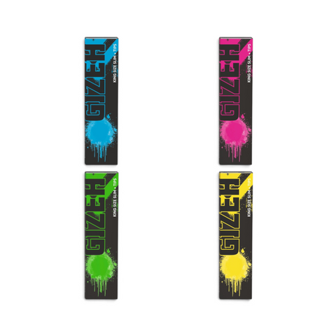 GIZEH BLACK King Size Slim + Tips DRIP Limited Edition