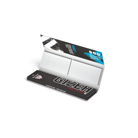 GIZEH BLACK DRIP Limited Edition King Size Slim mit Tips offen. 