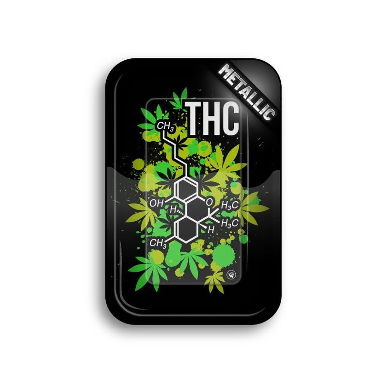 Rolling Tray Small - 420 Molecule