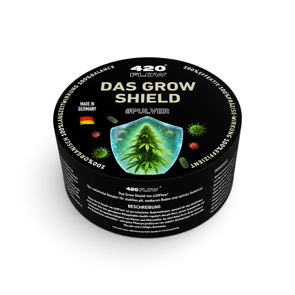 420Flow Grow Shield Zeolith Pulver, Dose mit 180 g