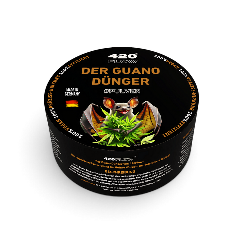 420Flow Guano Dünger Pulver, Dose mit 180 g