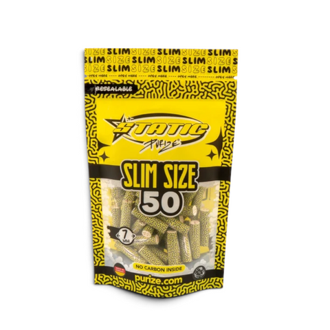 PURIZE Static Slim Cellulosefilter 7 mm im 50er-Pack