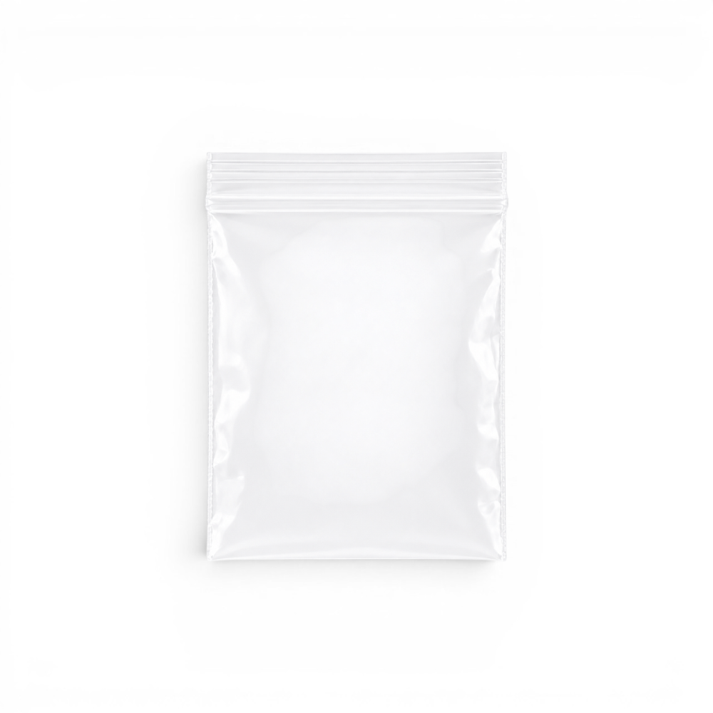 100 transparente Druckverschlussbeutel 30 × 30 mm