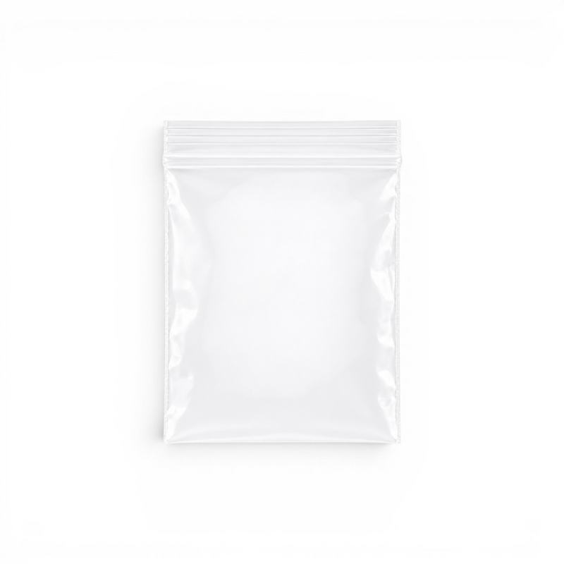 100 transparente Druckverschlussbeutel 30 × 30 mm