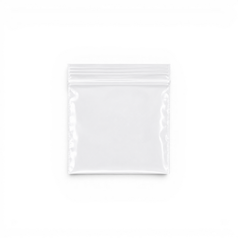 100 transparente Druckverschlussbeutel 6 × 6 cm 