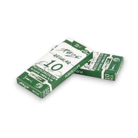 Purize Aktivkohlefilter - 9mm Regular Size - 10 Stück