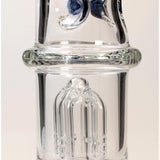 Black Leaf - 4-Arm Perkolatorbong - Blau – Bild 2