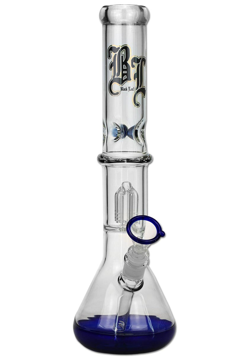 Black Leaf - 4-Arm Perkolatorbong - Blau