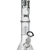 Black Leaf - 4-Arm Perkolatorbong - Schwarz – Bild 1