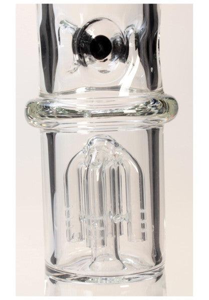 Black Leaf - 4-Arm Perkolatorbong - Schwarz