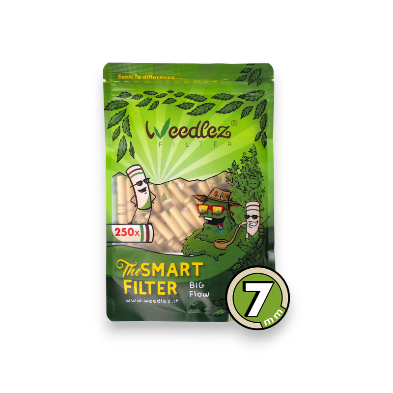 Weedlez - Big Flow 7mm - 250 Stück