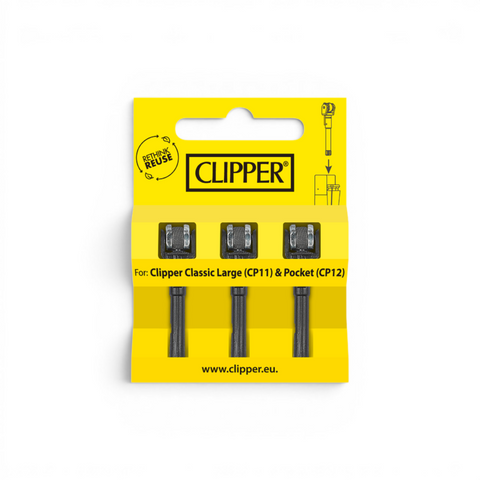 CLIPPER Flintsystem 3er Pack für CLIPPER Classic Feuerzeuge