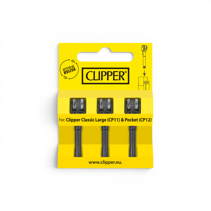 CLIPPER Flintsystem 3er Pack für CLIPPER Classic Feuerzeuge