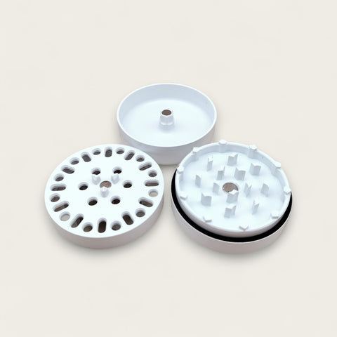 Grinder Keramik - 3-Lagig - Ø 62mm - The Orange Spot