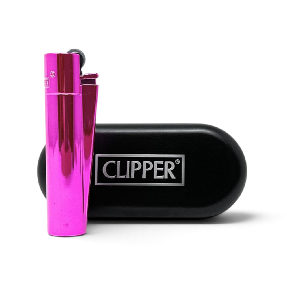 Clipper - Metal - Large Sparkling Fuchsia mit Verpackung