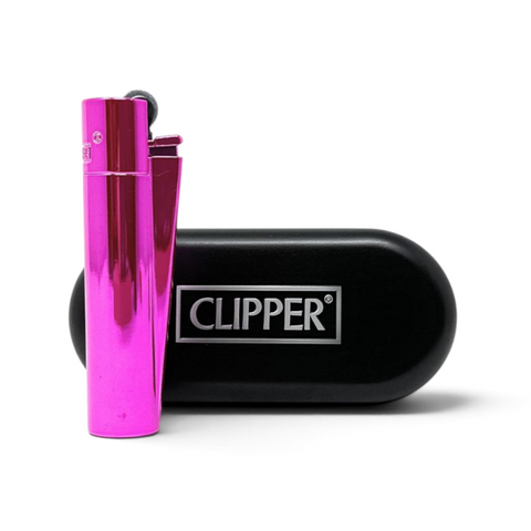 Clipper - Metal - Large Sparkling Fuchsia mit Verpackung