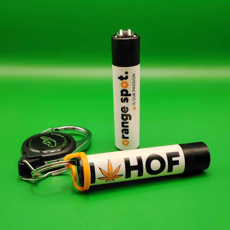 Hybrid x Orange Spot Cloop Lighter Leash - "I Love HOF" Limited Edition - The Orange Spot
