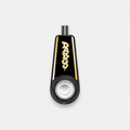 DabGo kompakter Dabbing Pen mit Keramik-Heizkammer, Glasmundstück und 1000 mAh Akku in schwarzem Design