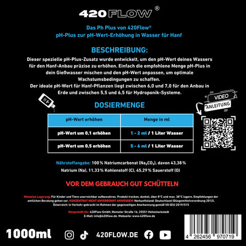 420Flow - Das Bio PH Plus 500ml