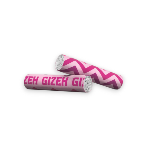 Gizeh Procell PINK Aktivkohlefilter - 6mm - 50+10 Stück