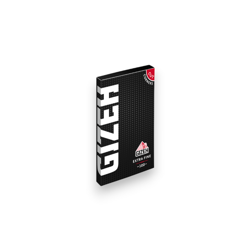Gizeh Black Extra Fine Blättchen mit Magnetverschluss in wiederverschließbarer Packung