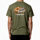 The Orange Spot - Get Baked T-Shirt Grün – Bild 2