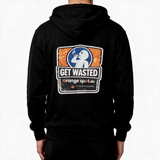 The Orange Spot - Get Wasted Hoodie Schwarz – Bild 2