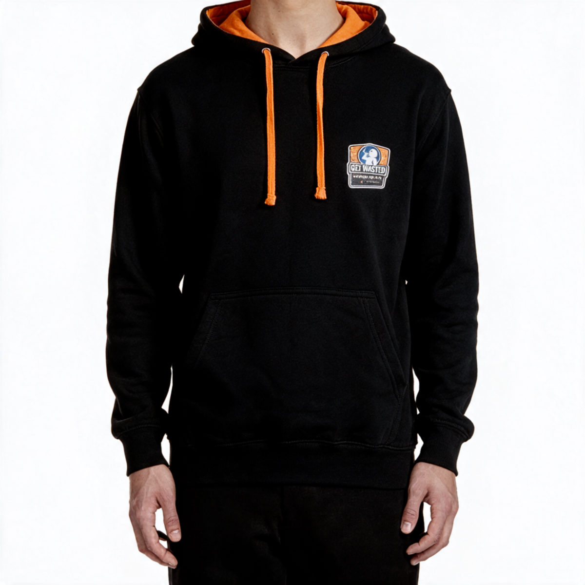 The Orange Spot - Get Wasted Hoodie Schwarz