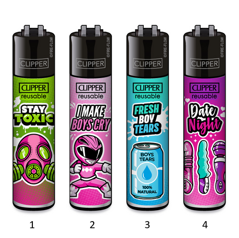 Clipper - Girly Slogan