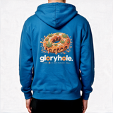 The Orange Spot - Glory Hole Hoodie Blau – Bild 2